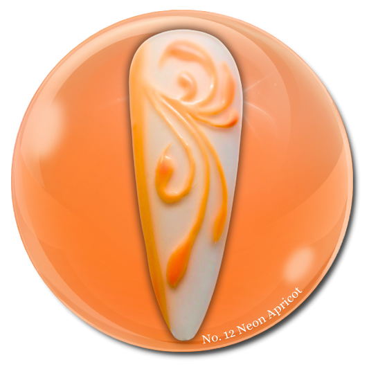 No. 12 Neon Apricot - QL Liner Gel