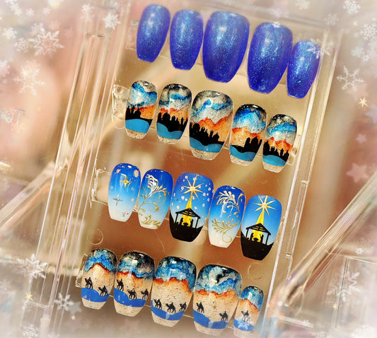Nativity Press-On Nails