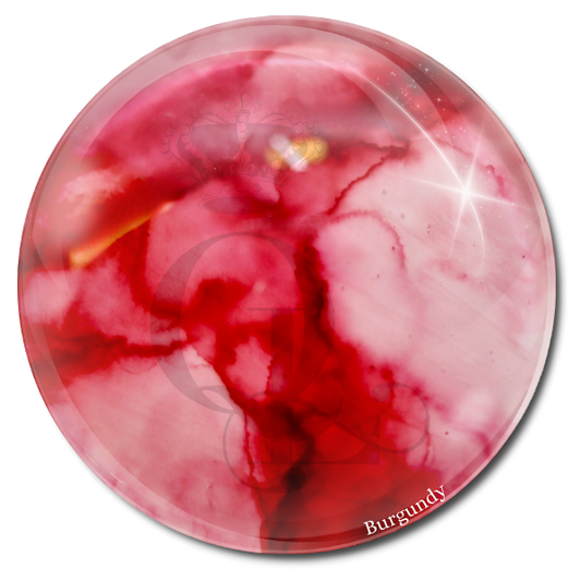 Burgundy -- Solid Color Cocktail Alcohol Ink