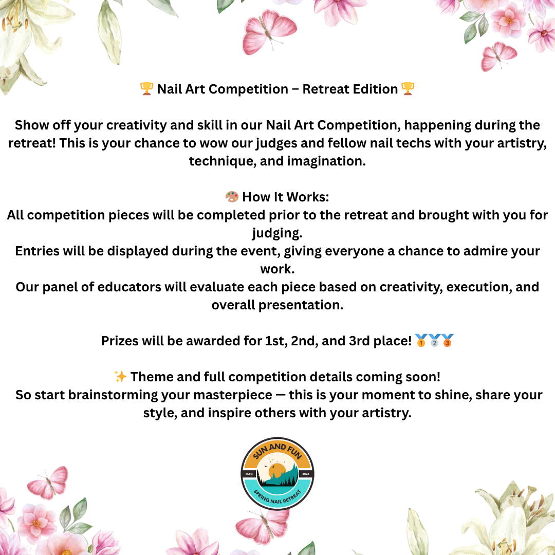 Sun and Fun Spring Nail Retreat 2026