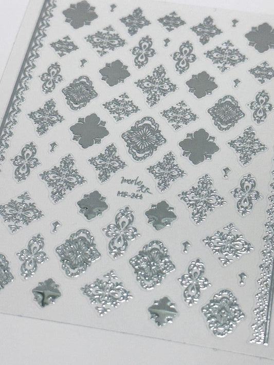 MS-344 "Silver Motif" -- Summer 2025 Decals