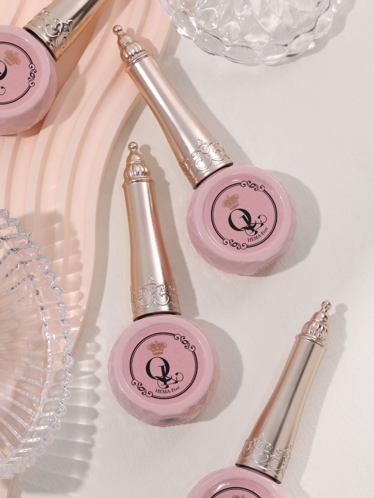 "French Pink Starlight" -- HEMA-Free Colored Rubber Base