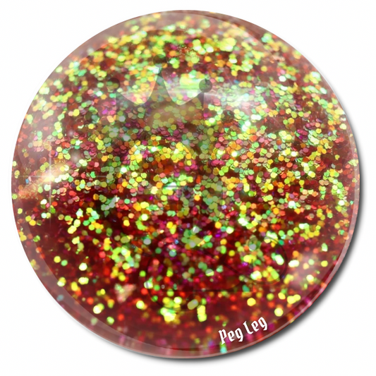 “Peg Leg" - X Marks the Sparkle Glitter