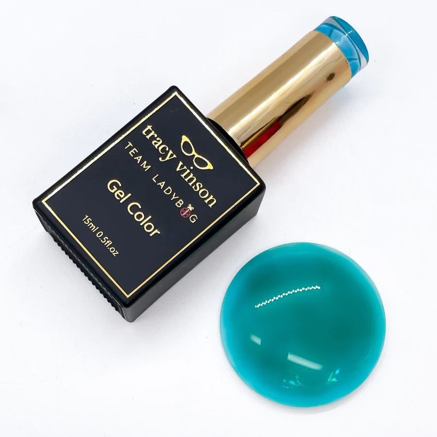 MM - BLEU VERT GLASS -- CHRISTMAS AT TIFFANI'S