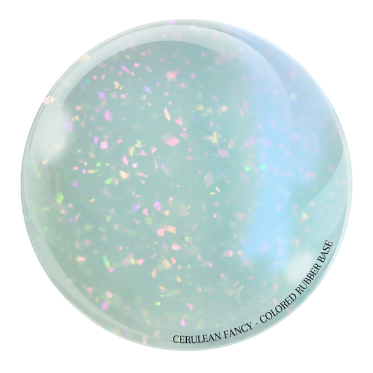 "Cerulean Fancy" -- HEMA-Free Colored Rubber Base