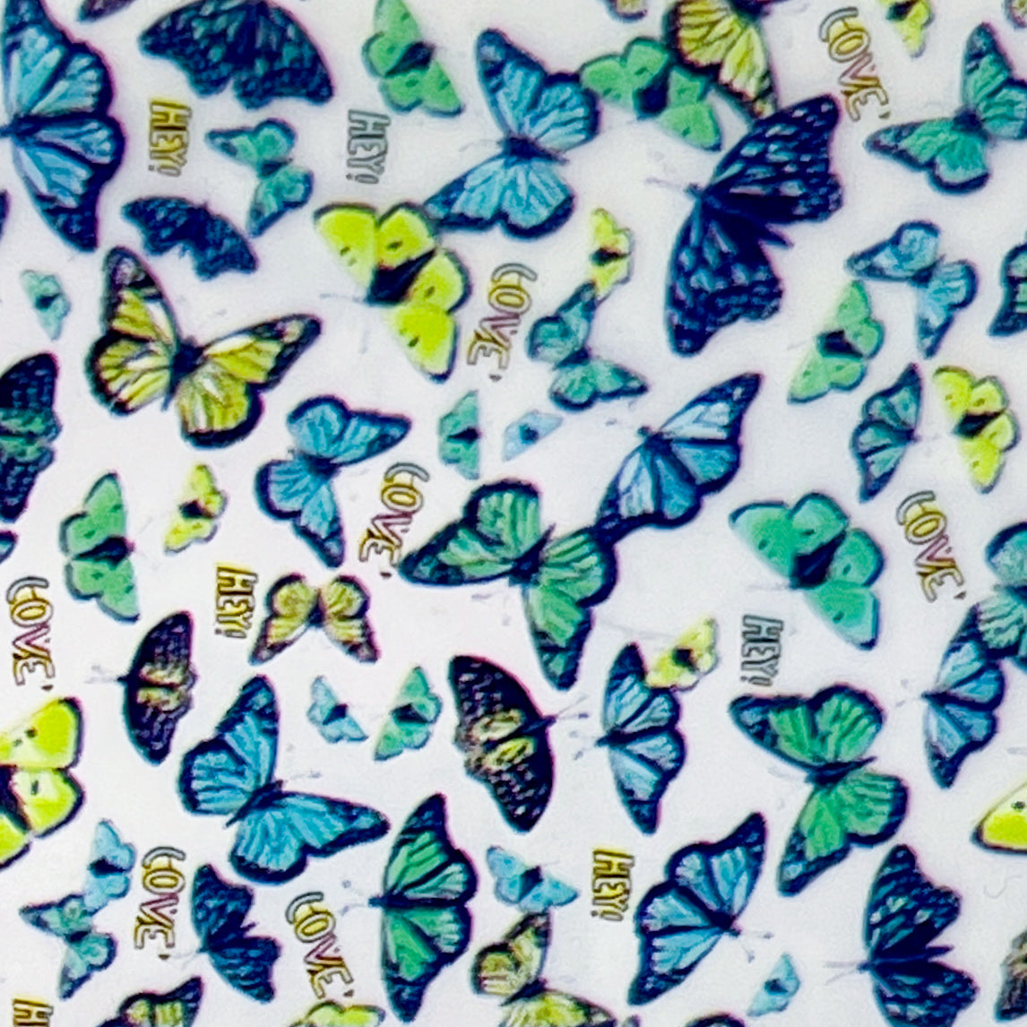 “56-07 Spring Evenings" - - Nail Transfer Foil