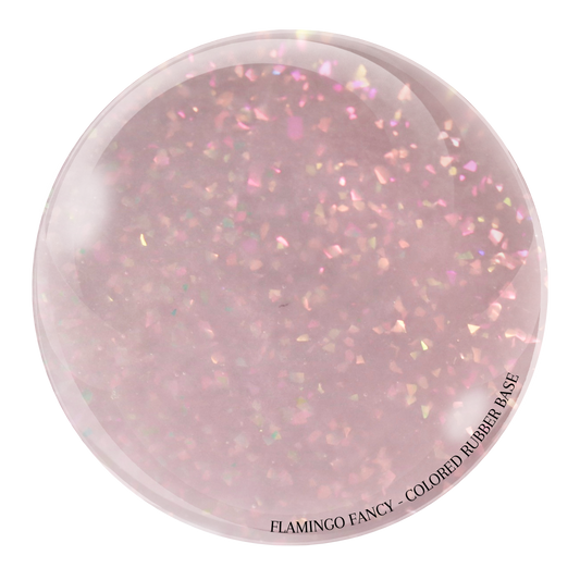 "Flamingo Fancy" -- HEMA-Free Colored Rubber Base