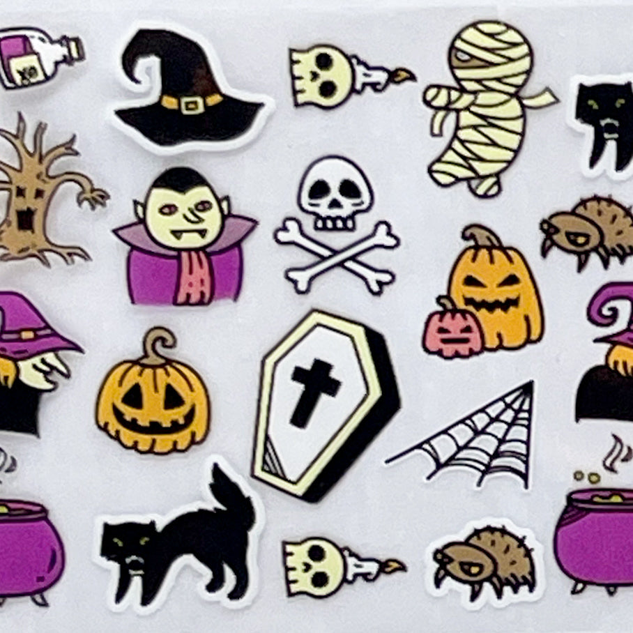 "21-03 Black Cat Boogie" -- Nail Transfer Foil