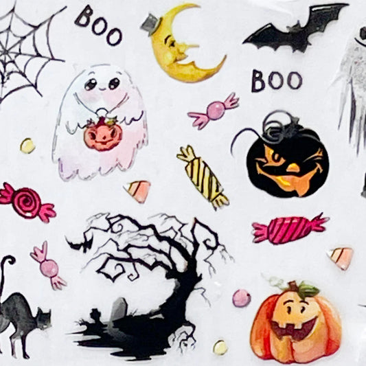 MM - "18-01 SCAREDY CAT" -- NAIL TRANSFER FOIL