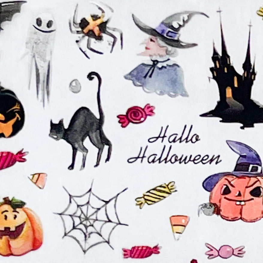 MM - "18-01 SCAREDY CAT" -- NAIL TRANSFER FOIL
