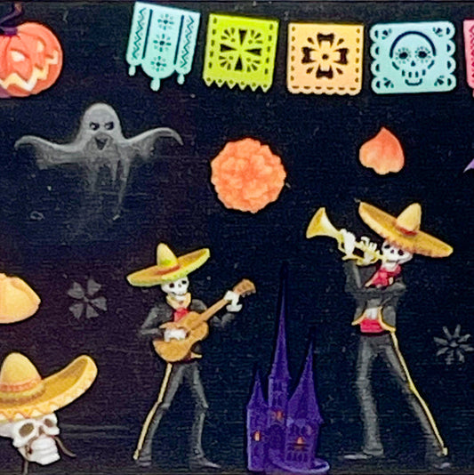 "20-02 Día de los Muertos" -- Nail Transfer Foil
