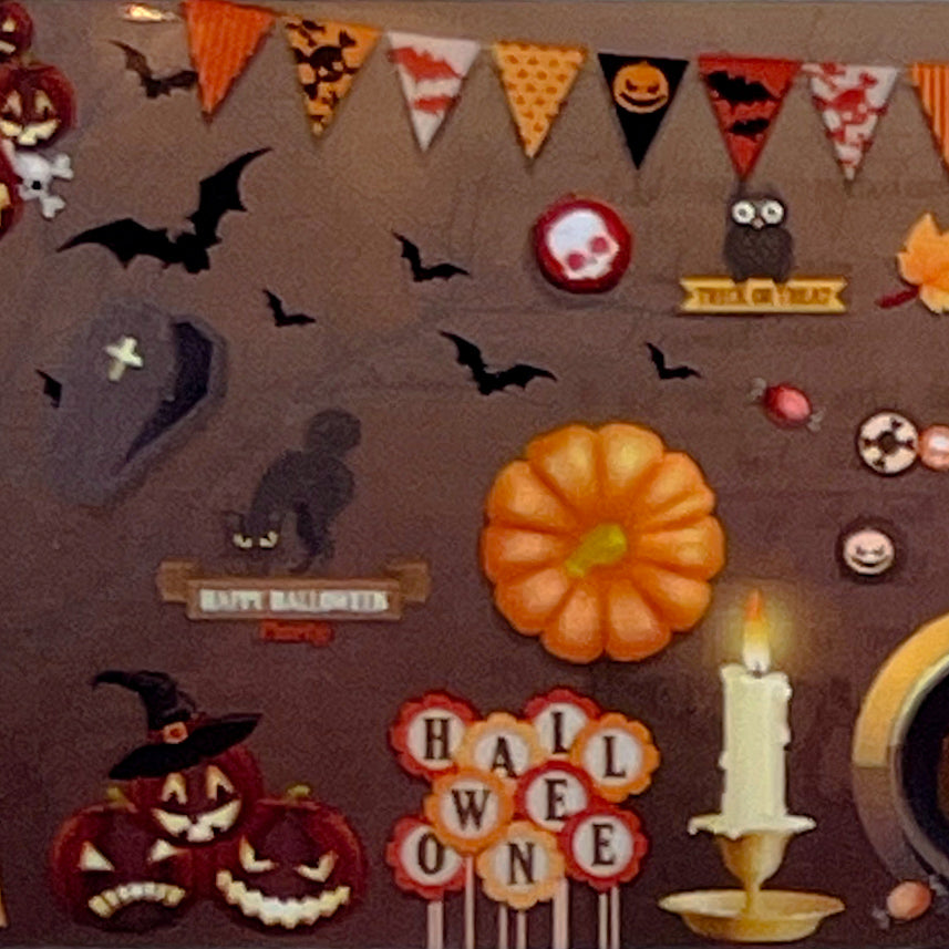 "20-08 Cauldrons & Candlelight" -- Nail Transfer Foil