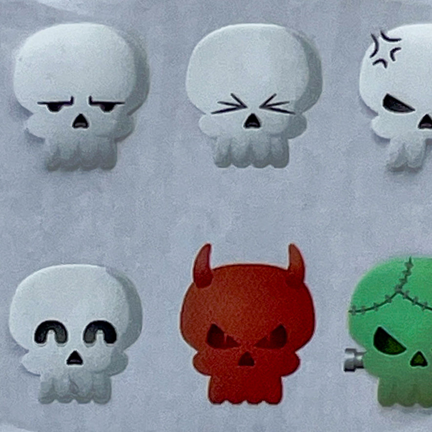 "19-07 Bone Jangle Emojis" -- Nail Transfer Foil