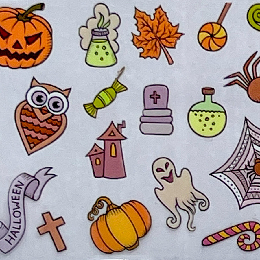 "18-06 Potion Commotion" -- Nail Transfer Foil