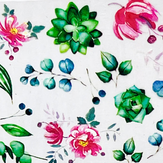 MM - "34-09 TROPICAL BLISS" -- NAIL TRANSFER FOIL