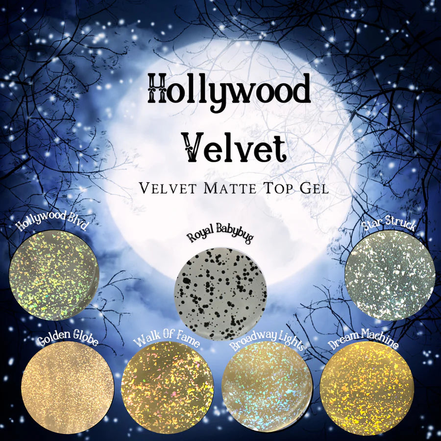 MM - MATTE HOLLYWOOD COLLECTION TOP GEL: GOLDEN GLOBE