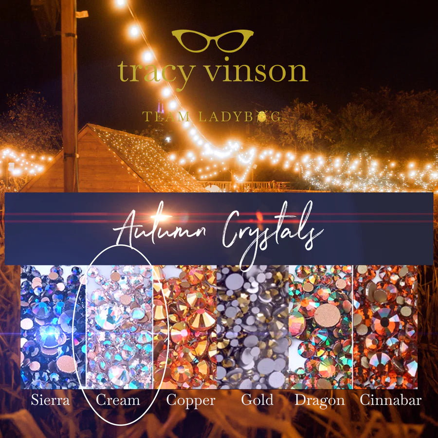 MM-AUTUMN NAIL CRYSTALS, COLOR: CREAM