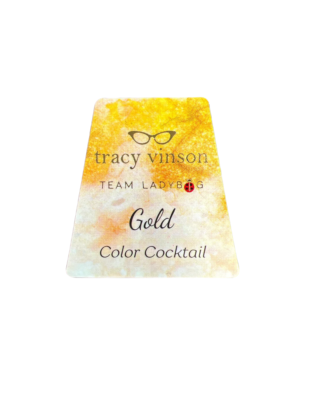 GOLD METALLIC -- COLOR COCKTAIL ALCOHOL INK