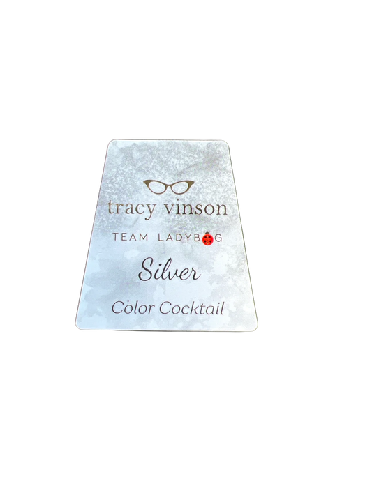 SILVER METALLIC -- COLOR COCKTAIL ALCOHOL INK