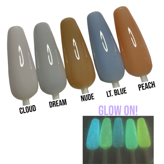 PF Glow Gel Polish Peach