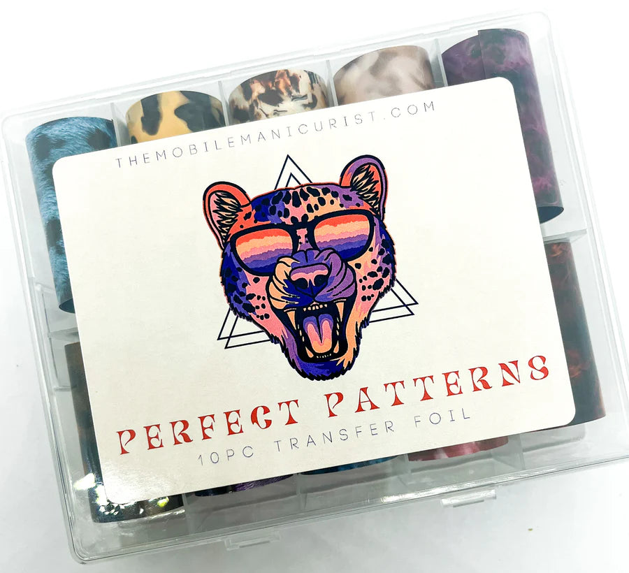 MM - TRANSFER FOIL -- PERFECT PATTERNS (10PC SET)