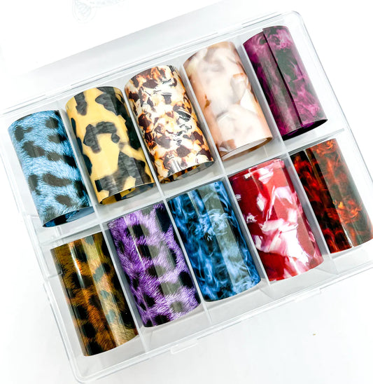 MM - TRANSFER FOIL -- PERFECT PATTERNS (10PC SET)