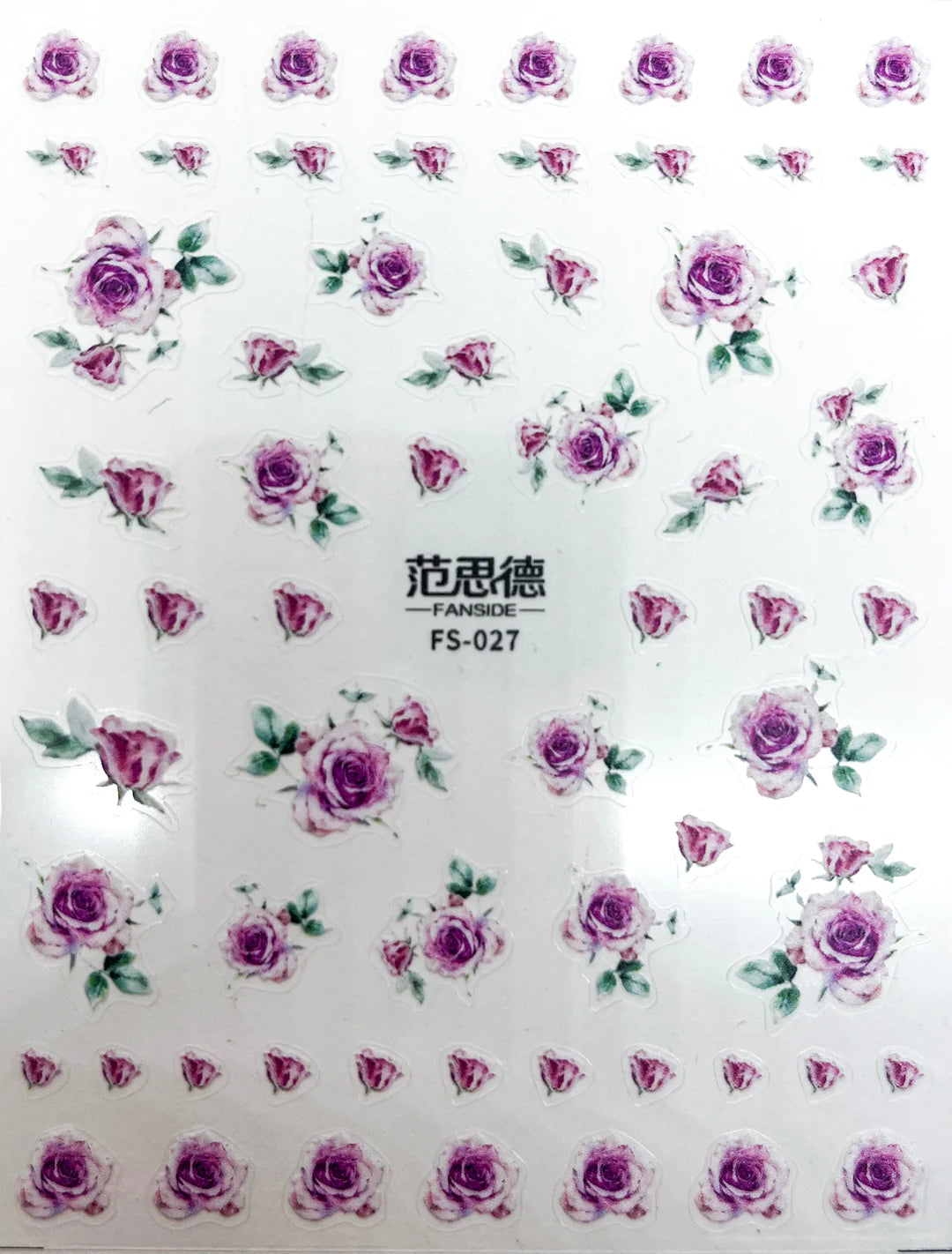MM - DECALS -- FS-027 "LAVENDER ROSES"