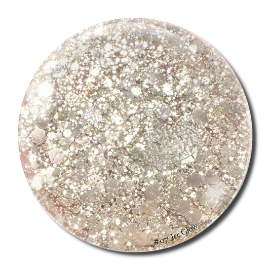 #07 Ice Glow -- Eye Candy Gel Polish: Fall