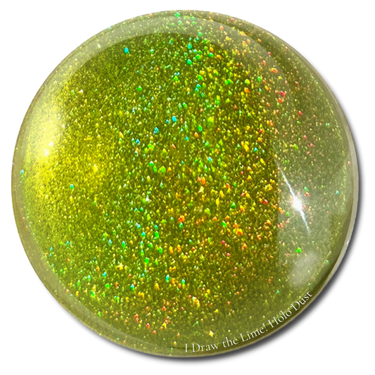 "I Draw the Lime!" -- Glimmer Glitz Holo Dust