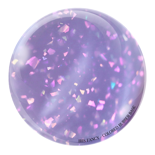 "IRIS FANCY" -- HEMA-FREE COLORED RUBBER BASE