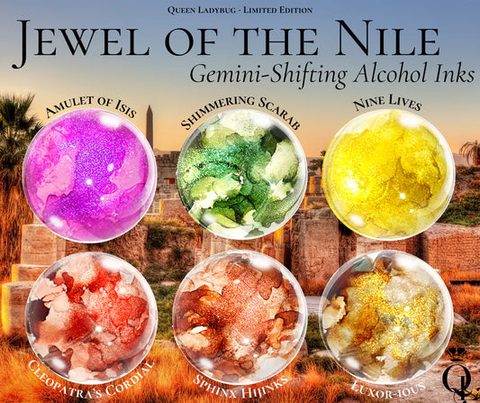 Jewel of the Nile Alcohol Ink Collection - 6pcs. Regular price