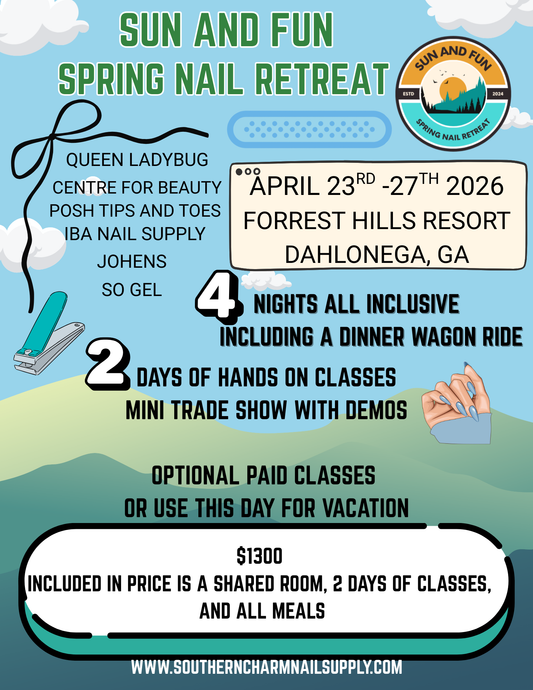 Sun and Fun Spring Nail Retreat 2026