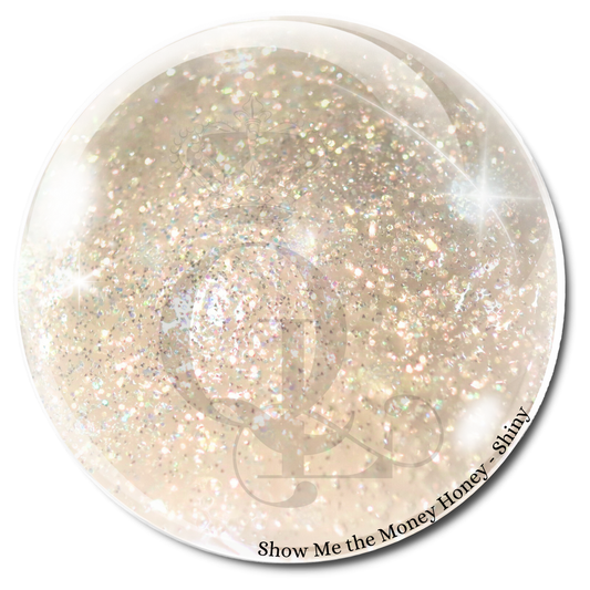 SHINY "Show Me the Money Honey" -- HEMA-FREE Wet-Look Hollywood Top Gel