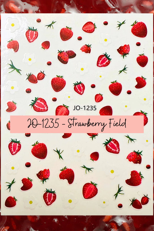 JO-1235 STRAWBERRY FIELD DECALS