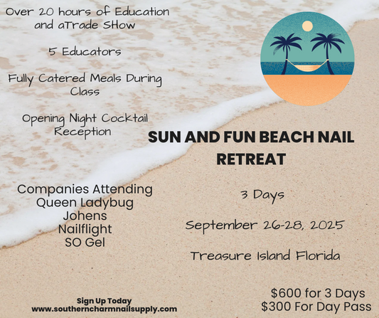 Sun and Fun Beach Nail Retreat