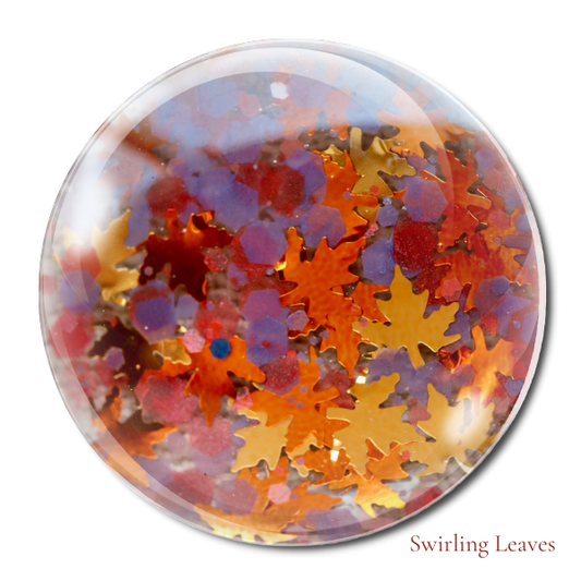 "Swirling Leaves" -- Luxe Ladybug Sparklers