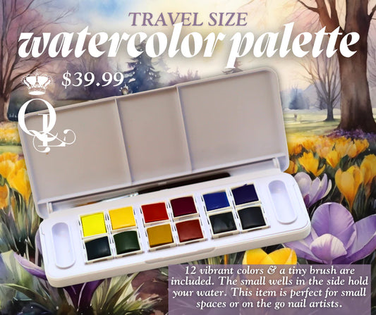 Travel Size Watercolor Palette