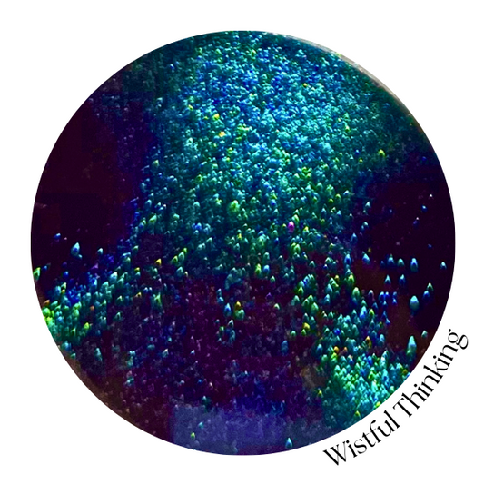 "Wistful Thinking" -- Mood Ring Cat Eye Gel