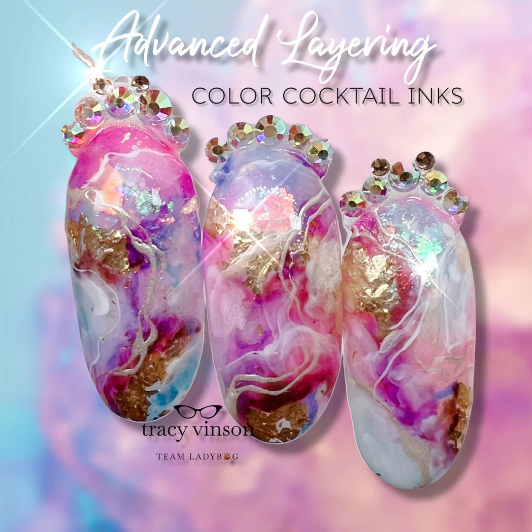 ROSE METALLIC -- COLOR COCKTAIL ALCOHOL INK