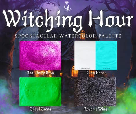 *Limited Edition* Witching Hour Watercolor Palette