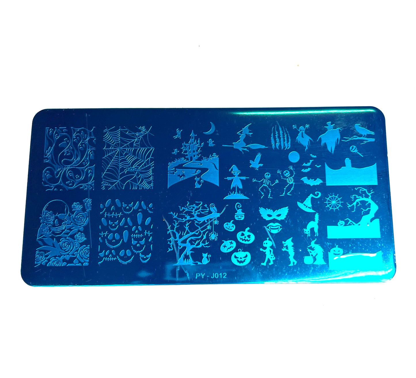 Halloween Stamping Plate J012
