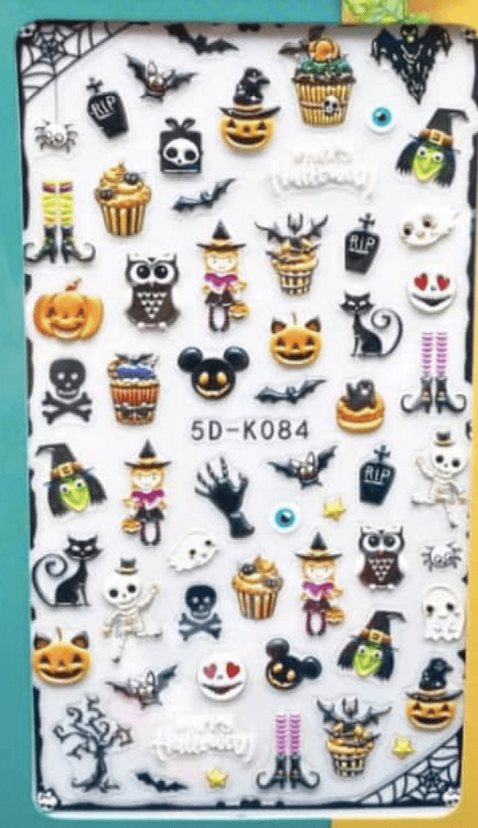 PF Textured 5D Decals Halloween #83