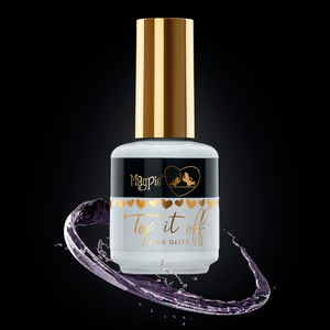 Top it Off Pink Glitz Top Coat