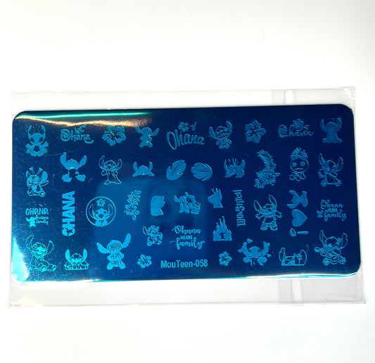 Stitch Stamping Plate