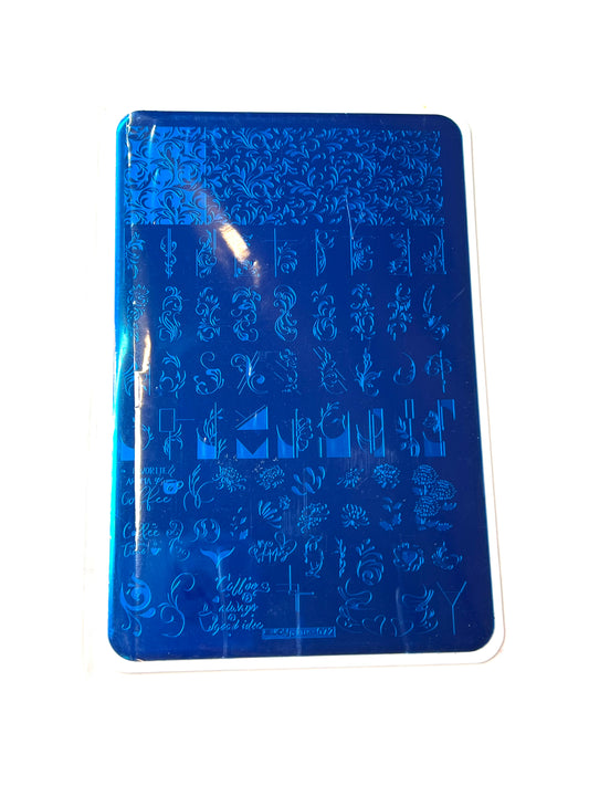 Scroll Stamping Plate