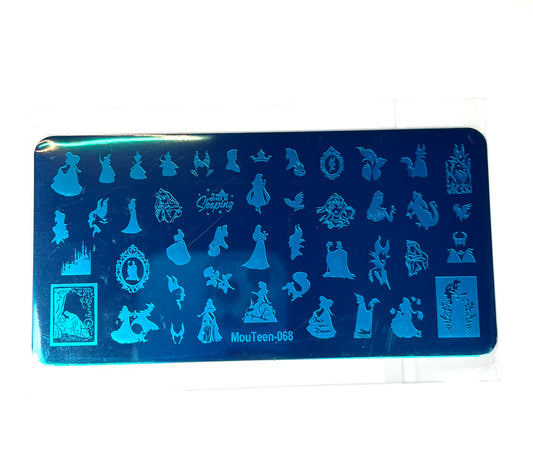 Sleeping Beauty Stamping Plate