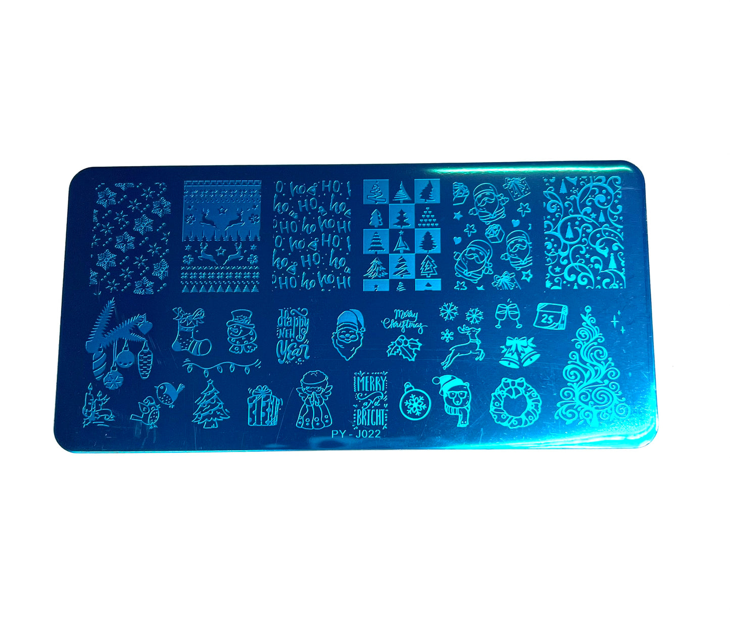 Christmas Stamping Plate J022