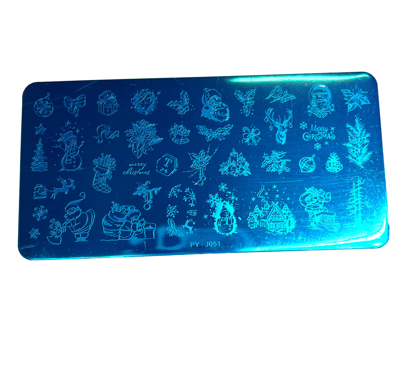 Christmas Stamping Plate J051