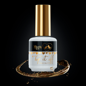 Top it Off Gold Glitz Top Coat