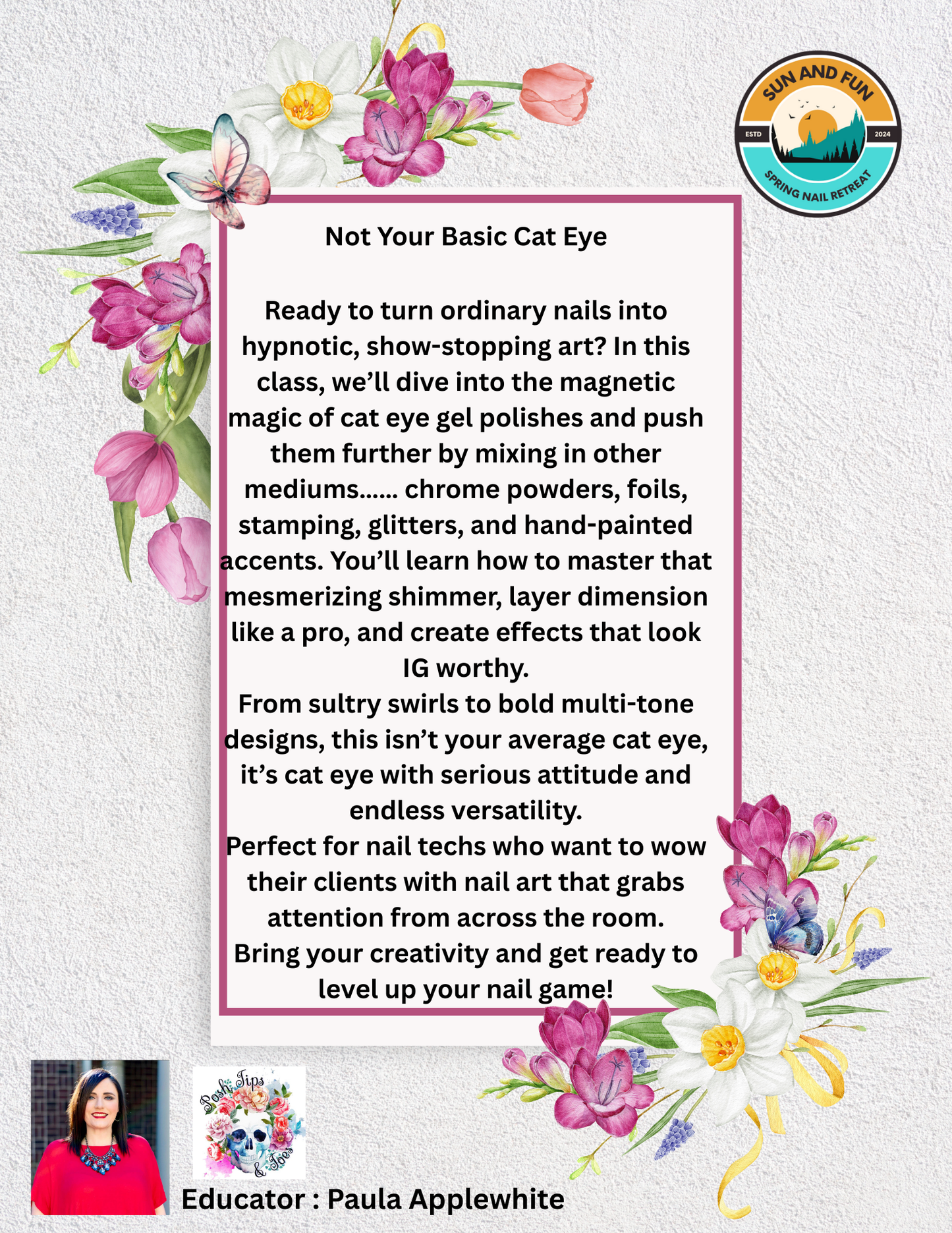 Sun and Fun Spring Nail Retreat 2026